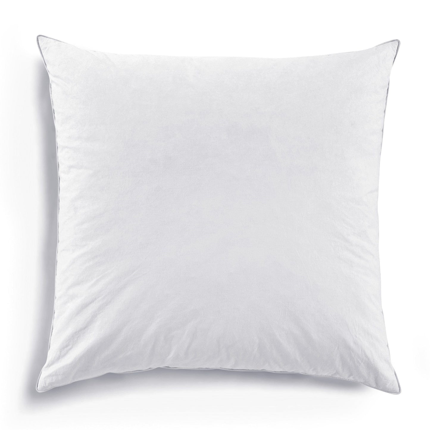 White pillow on a white background