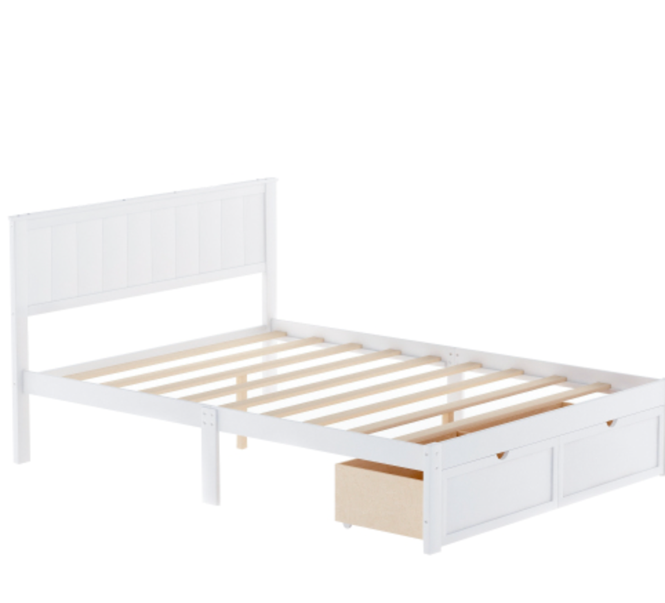 Meadowbrook Full Bed with Drawer Side Frame