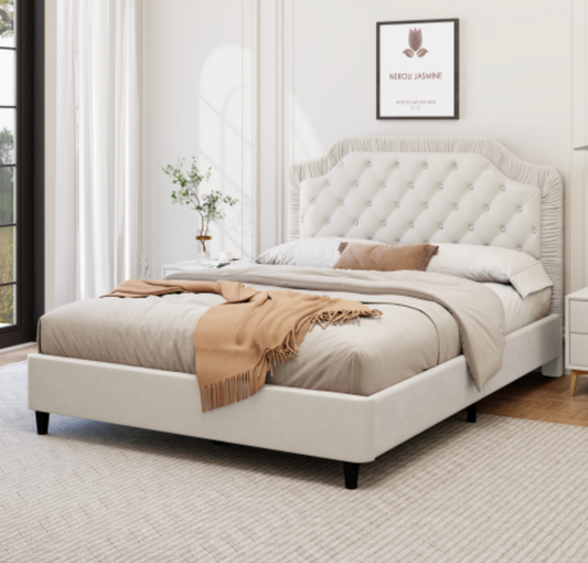 Morganton King Size Upholstered Bed