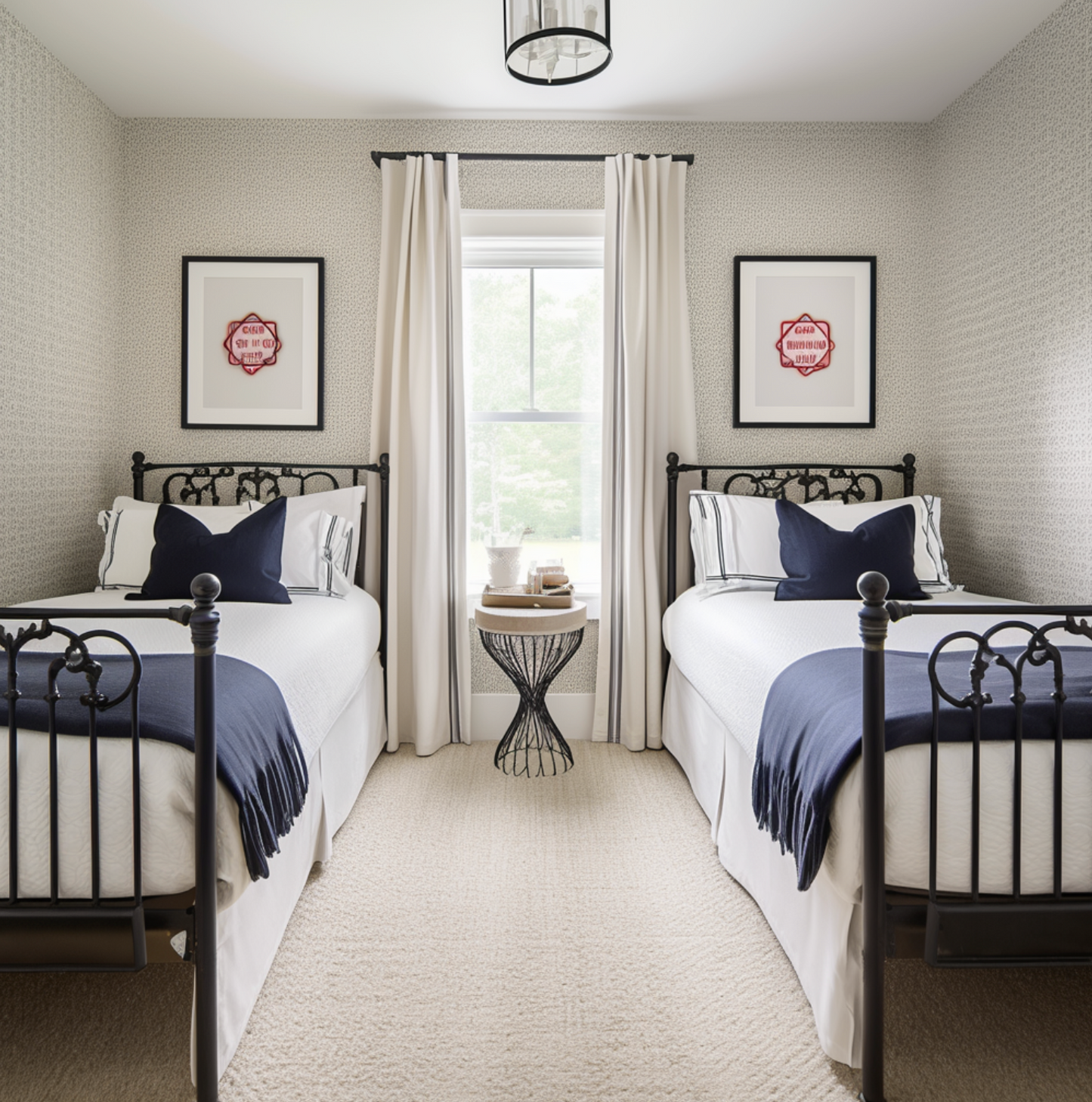 Twin Black Wrought Iron Bed Frame