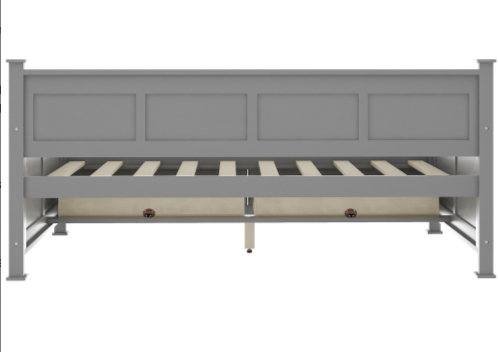 The Magnolia Homestead Twin Storage Daybed Bed Gray