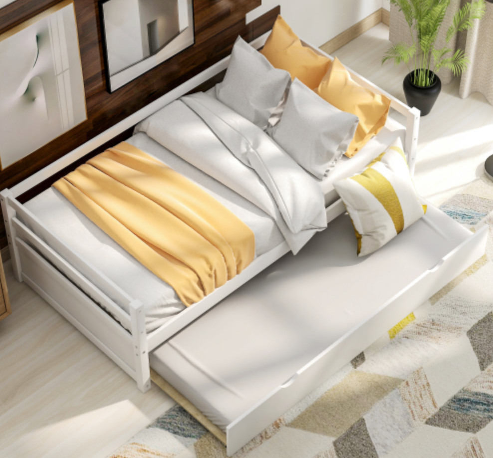 The Willow Creek DayBed with Trundle White