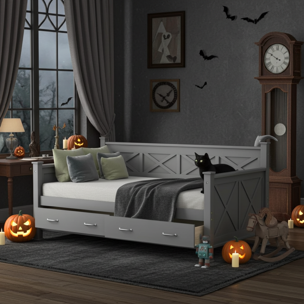 The Magnolia Homestead Twin Storage bed