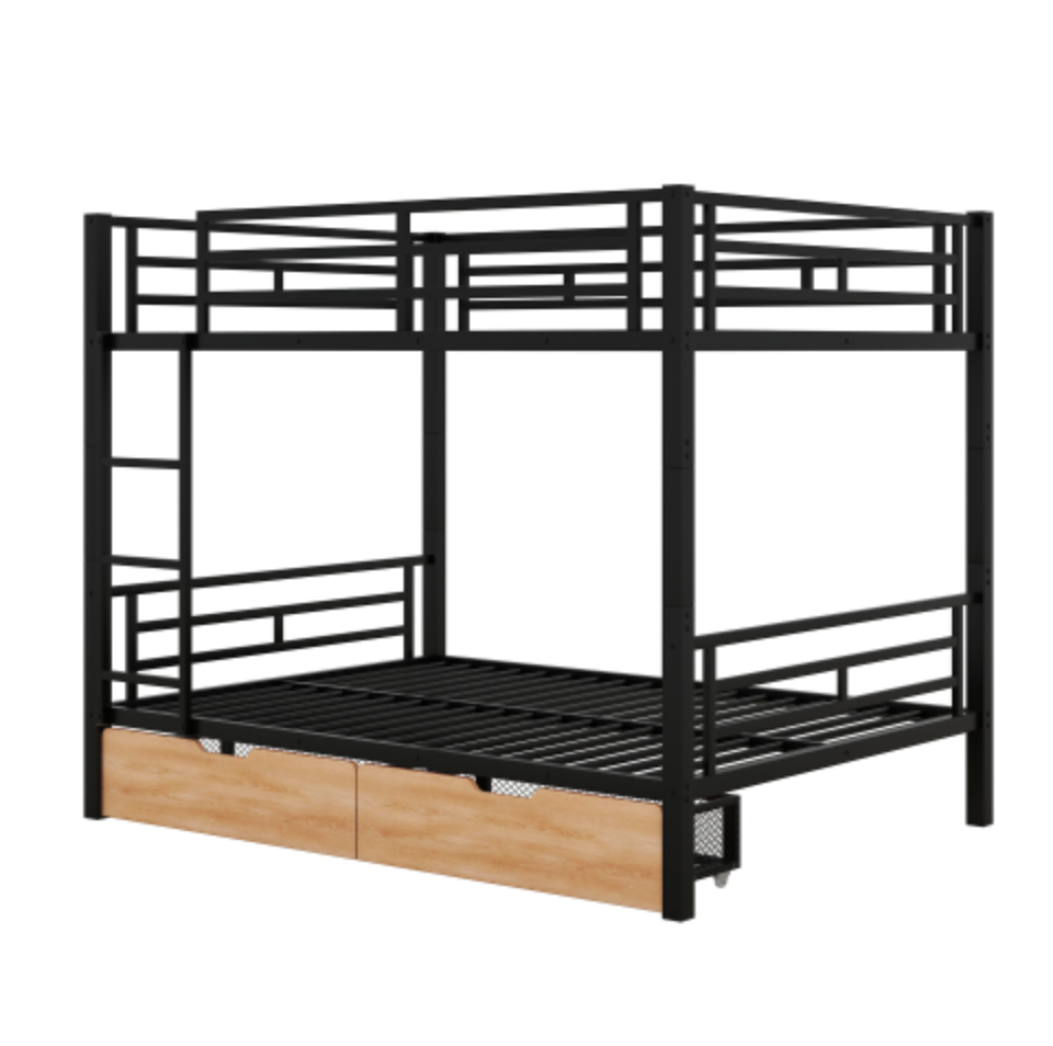 The Remmy Modern Metal Full Size Slats