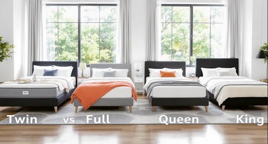 Ultimate Bed Size Comparison: Twin vs Full vs Queen vs King