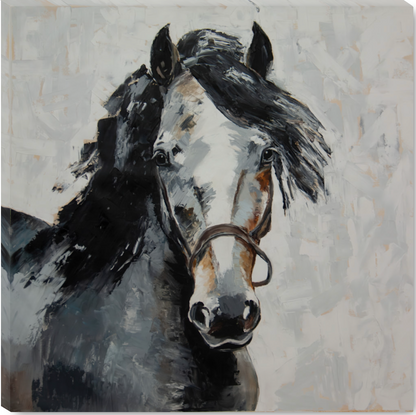 Equestrian Essence Gallery Wrapped Canvas 30" x 30"