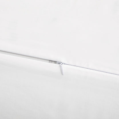 Close-up of a zipper on a white background