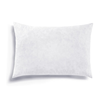 White pillow on a white background