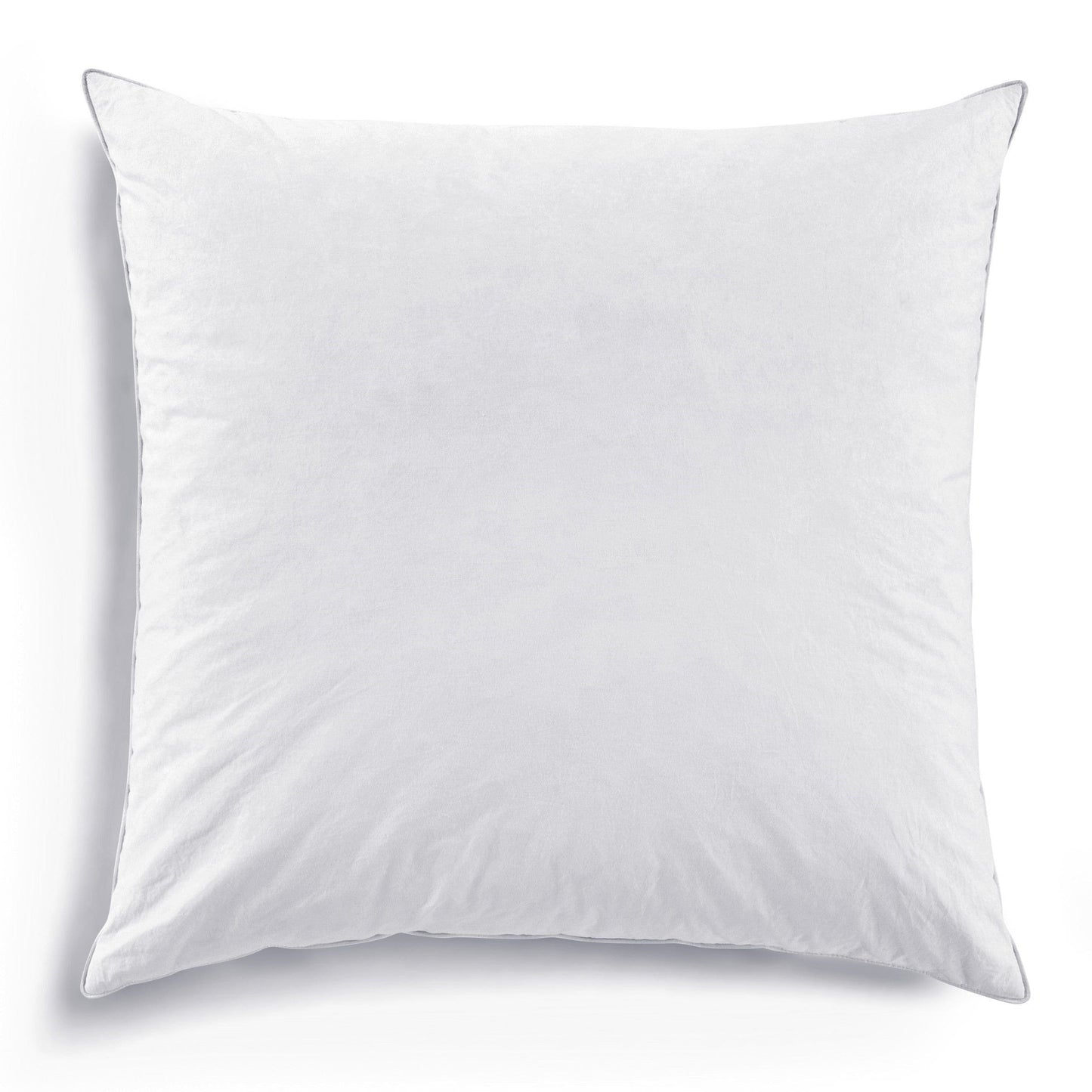 White pillow on a white background