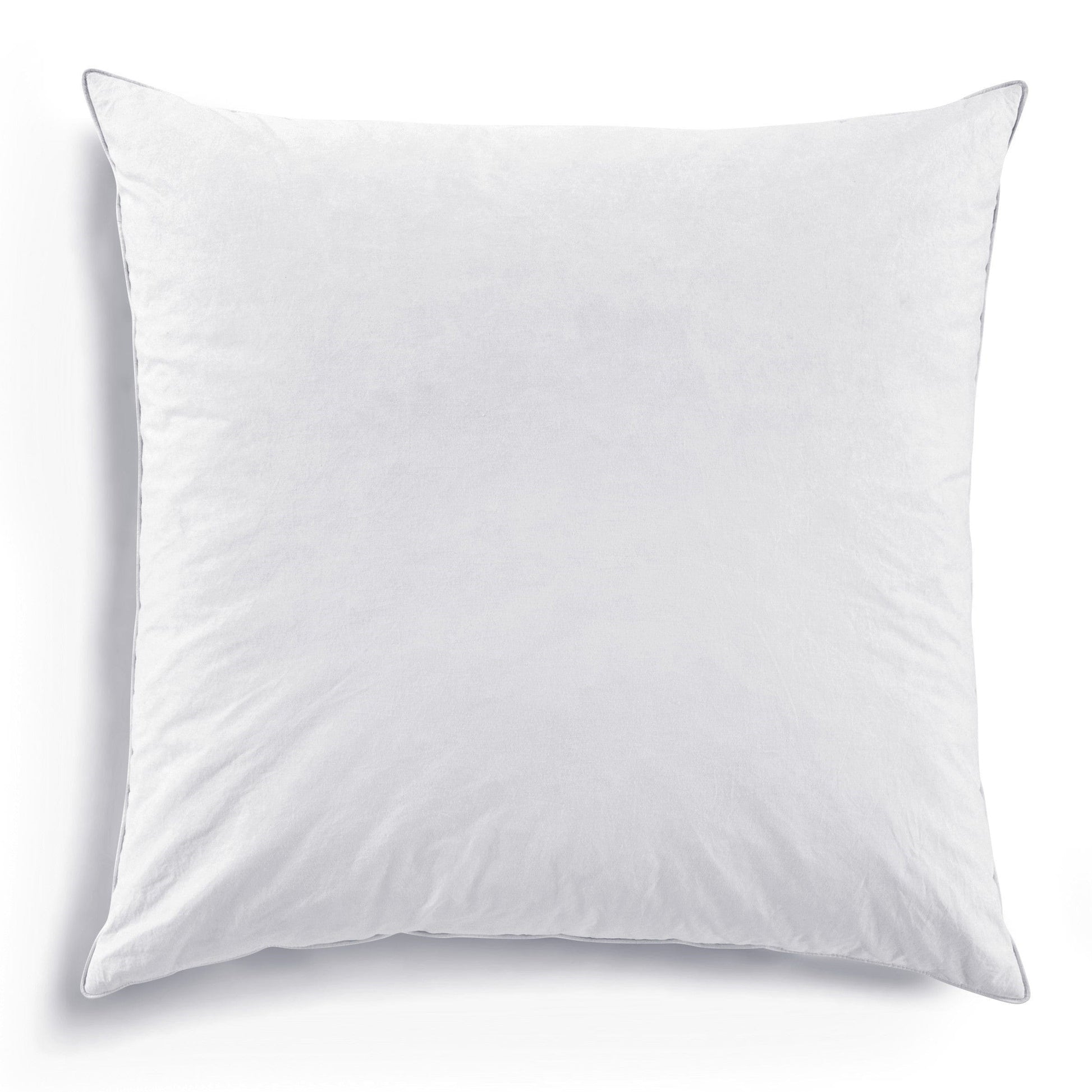White pillow on a white background