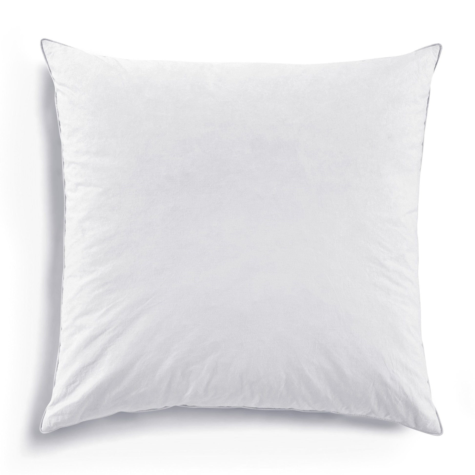 White pillow on a white background