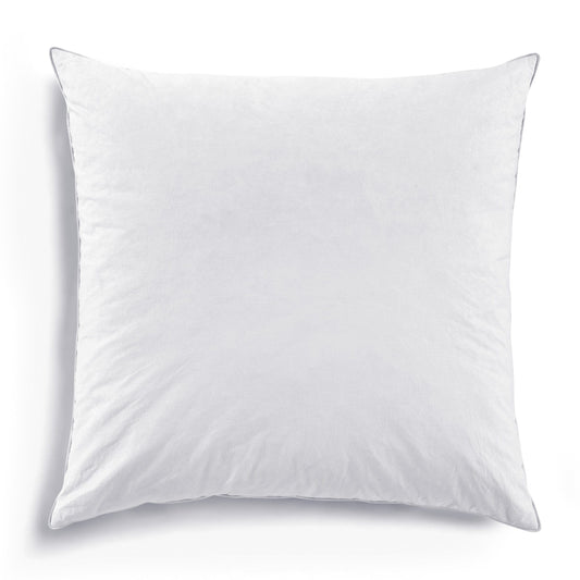 White pillow on a white background