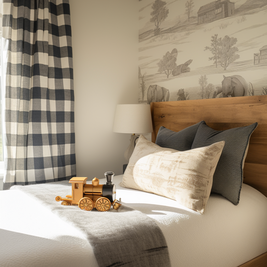 Wooden Twin Headboard