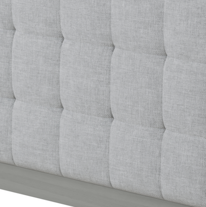 Christopher Knight Solid Wood Platform Upholstered Headboard King Bed