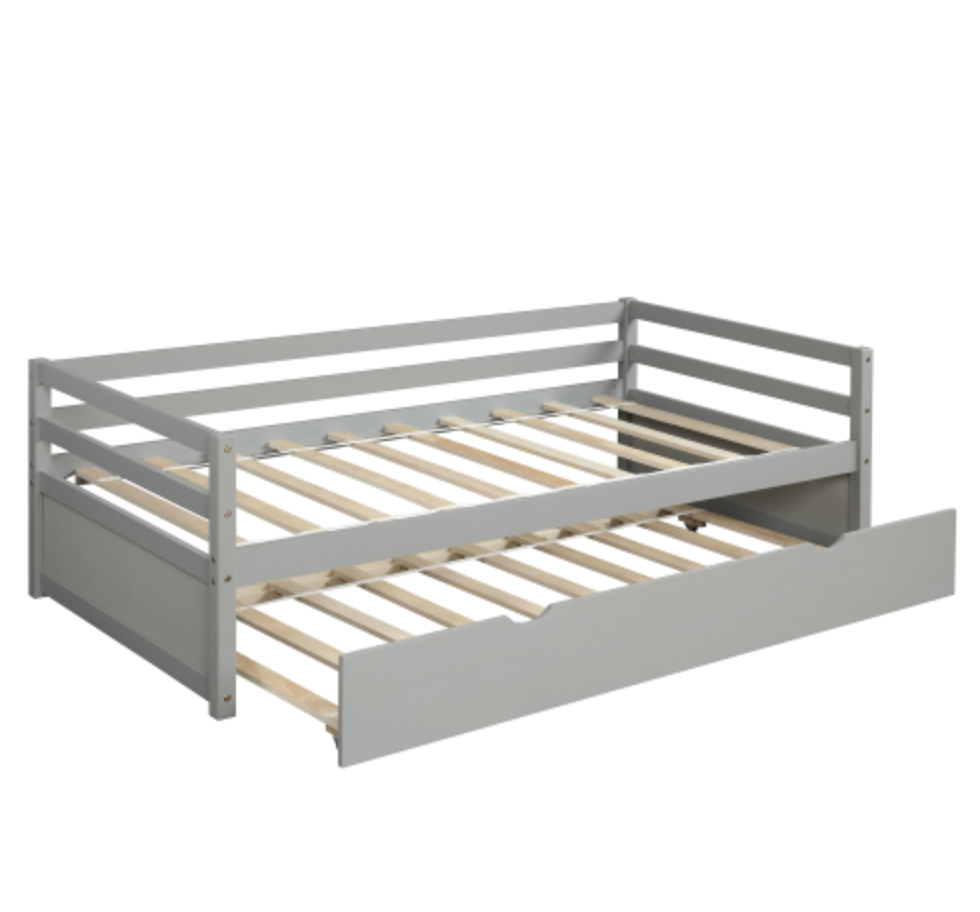 The Willow Creek DayBed with Trundle Gray