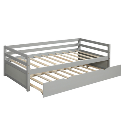 The Willow Creek DayBed with Trundle Gray