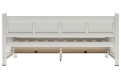 The Magnolia Homestead Twin Cream White Storage Daybed