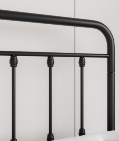 "The Charlotte" Victorian Twin Bed Frame Headboard
