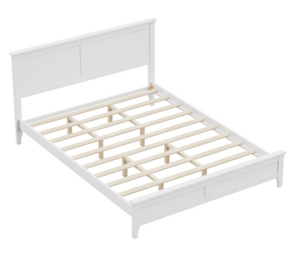 The Maddison White Queen Bed Frame
