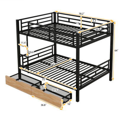 The Remmy Modern Metal Full Size Measurements 