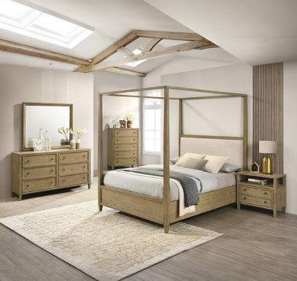 Jefferies Queen Canopy Bed - Bunk and Bed Co.