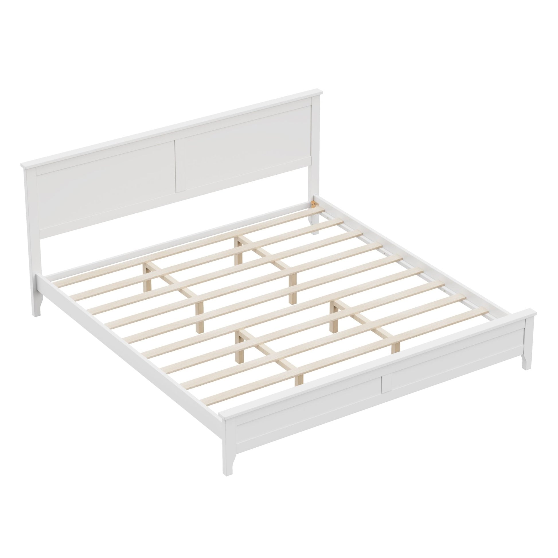 King Bed Frame with Headboard Monica - Bunk and Bed Co.