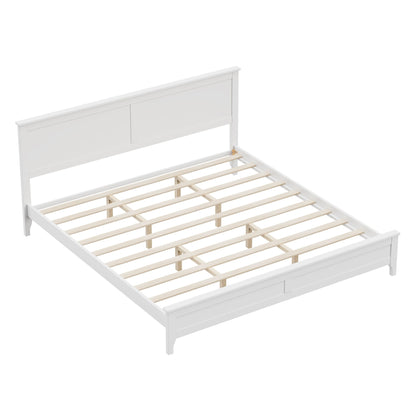 King Bed Frame with Headboard Monica - Bunk and Bed Co.