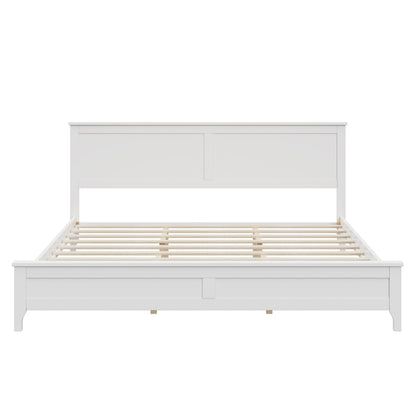 King Bed Frame with Headboard Monica - Bunk and Bed Co.