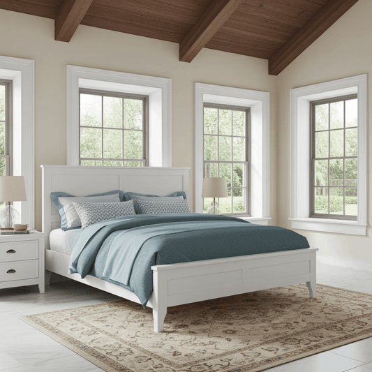 King Bed Frame with Headboard Monica - Bunk and Bed Co.