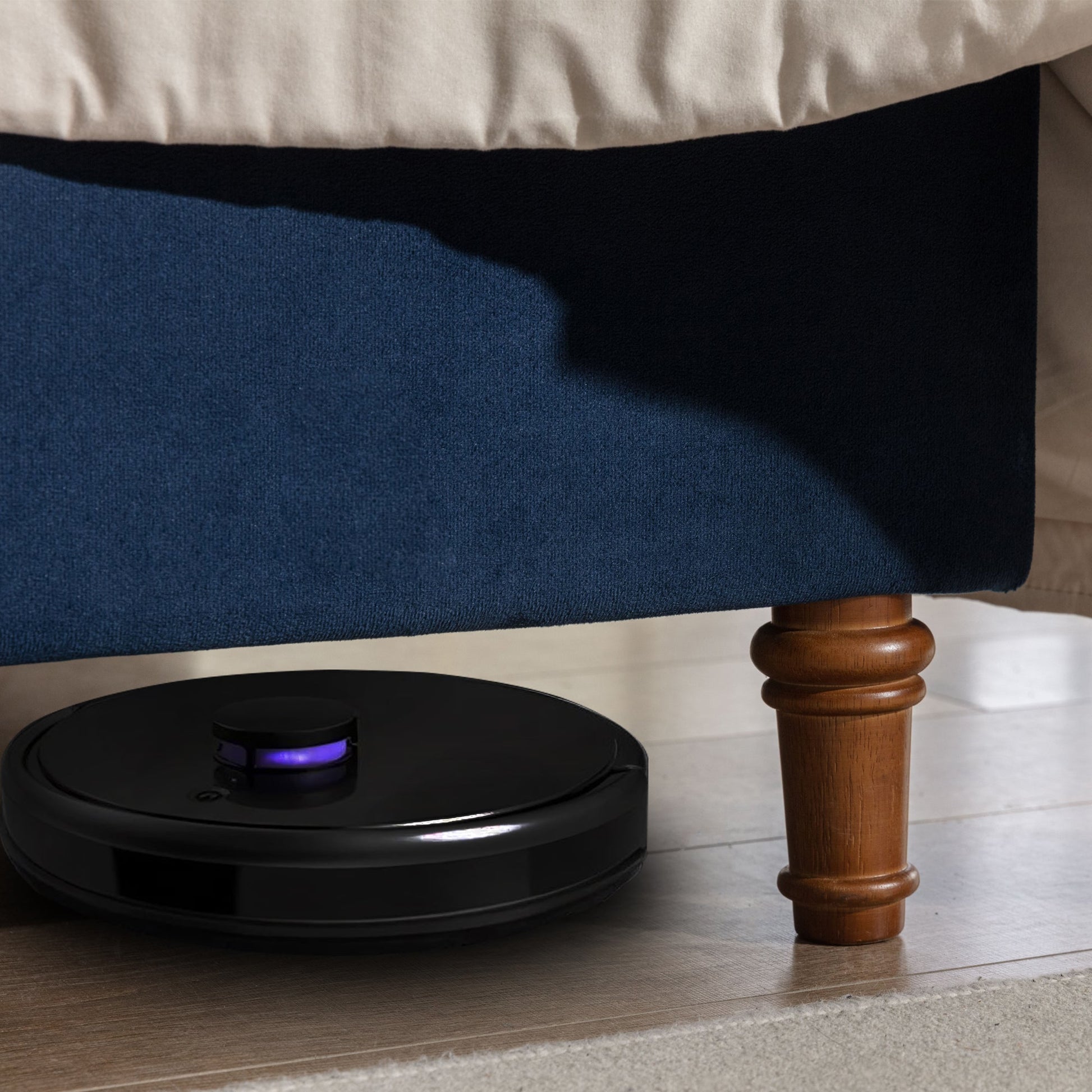 King Bed Kingsley Nailhead Upholstered Bed - Bunk and Bed Co.