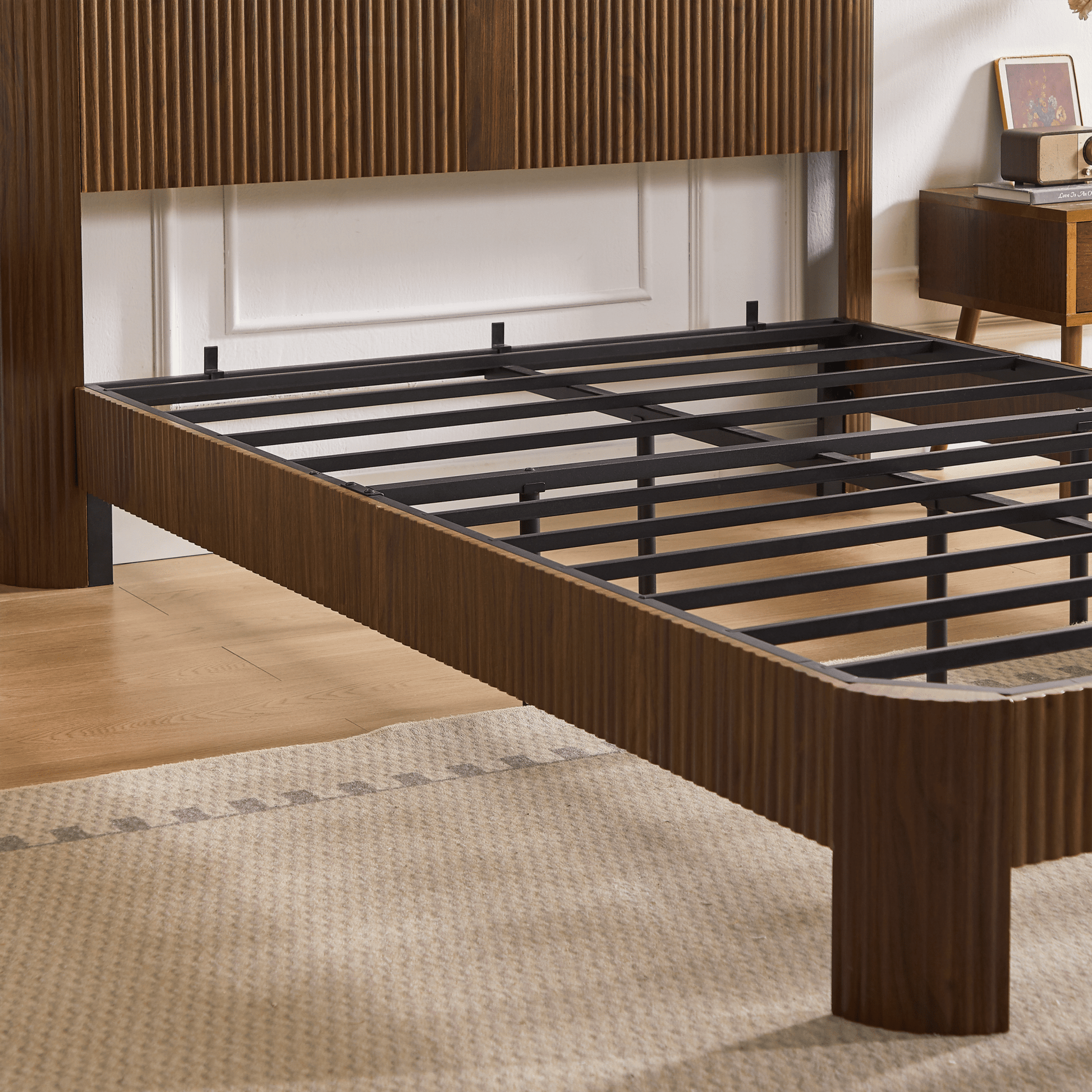 Marcus XL Full Bed Frame Extra Long Usb Charging - Bunk and Bed Co.