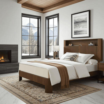 Marcus XL Full Bed Frame Extra Long Usb Charging - Bunk and Bed Co.