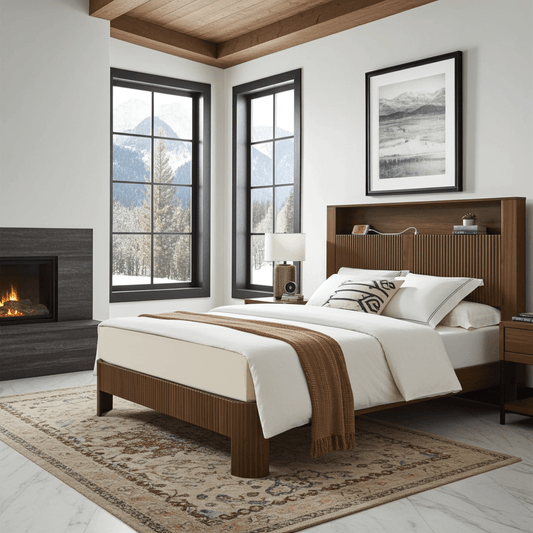 Marcus XL Full Bed Frame Extra Long Usb Charging - Bunk and Bed Co.