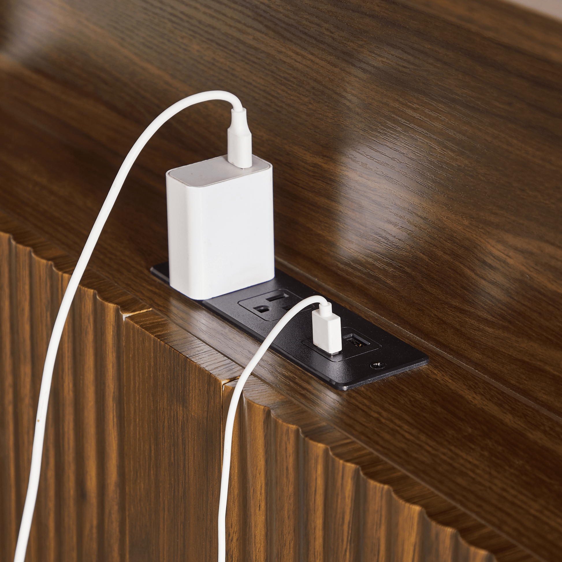 Marcus XL Full Bed Frame Extra Long Usb Charging - Bunk and Bed Co.