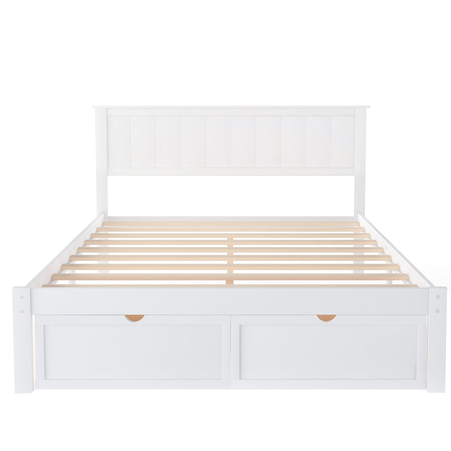 Meadowbrook Platform Full Size Bed With Drawer - Bunk and Bed Co.