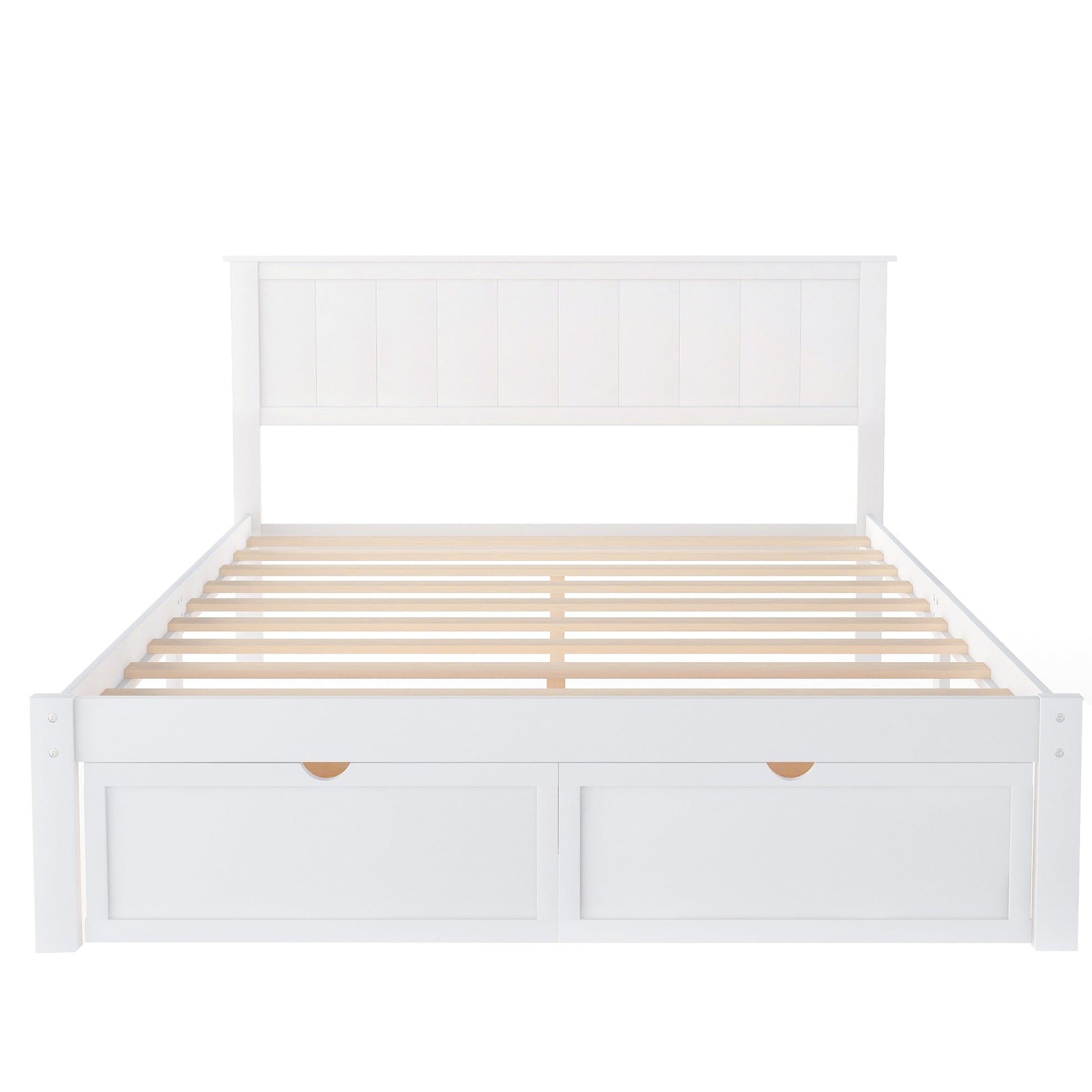 Meadowbrook Platform Full Size Bed With Drawer - Bunk and Bed Co.