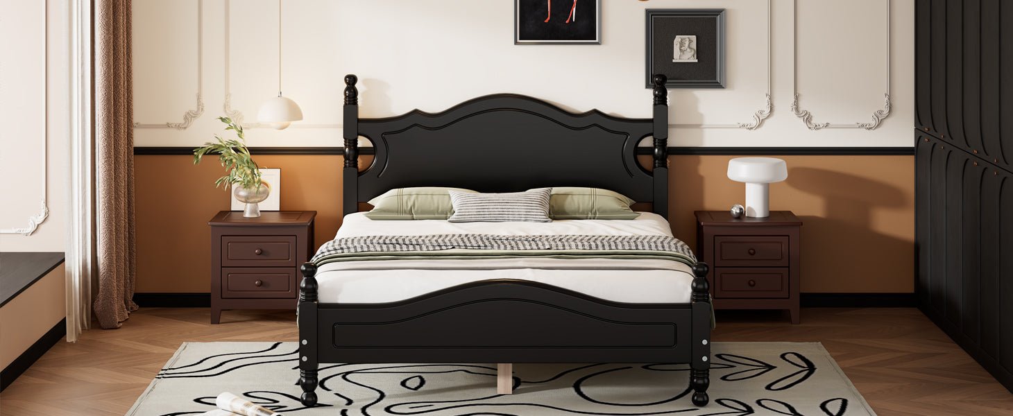Montgomery Bed Full Platform - Bunk and Bed Co.