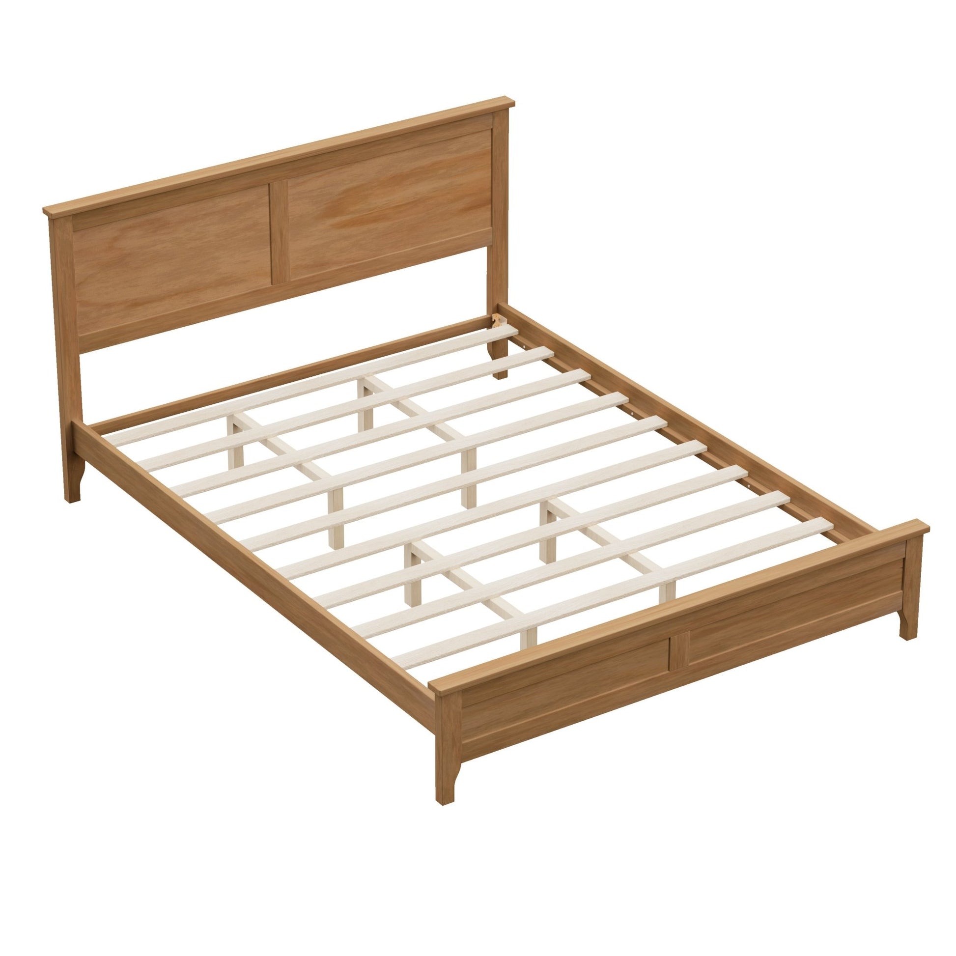 Seadrift Queen Platform Bed - Solid Wood - Bunk and Bed Co.