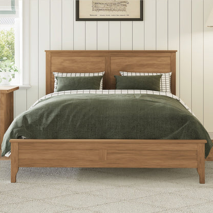 Seadrift Queen Platform Bed - Solid Wood - Bunk and Bed Co.