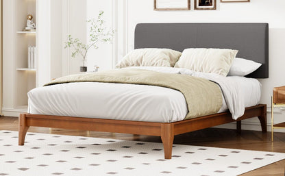 Stevenson Full Size Bed Frame Modern Platform Style Bed - Bunk and Bed Co.