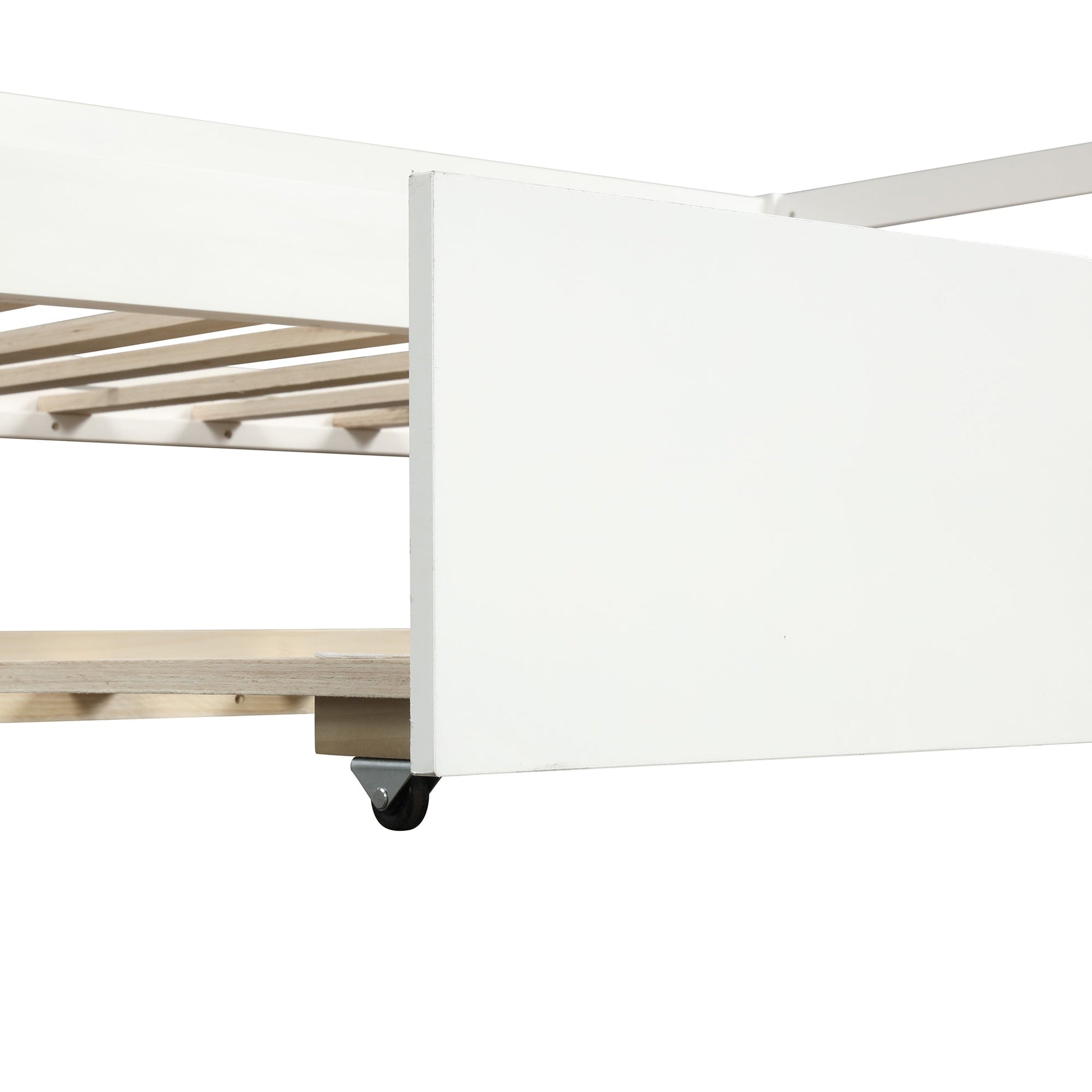 The Willow Creek DayBed with Trundle White - Bunk and Bed Co.